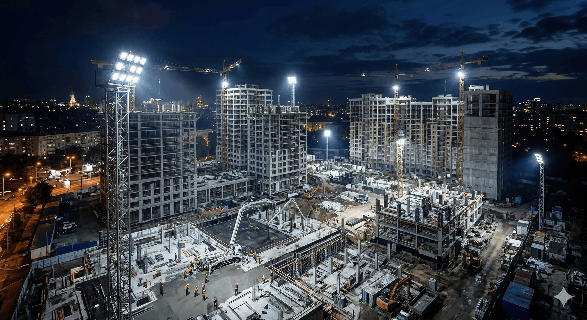 великий будівельний майданчик